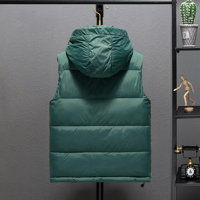 Down Cotton Vest Men's Waistcoat Jacket